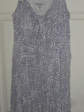 torrid Purple Floral Tie-Front Jersey Dress